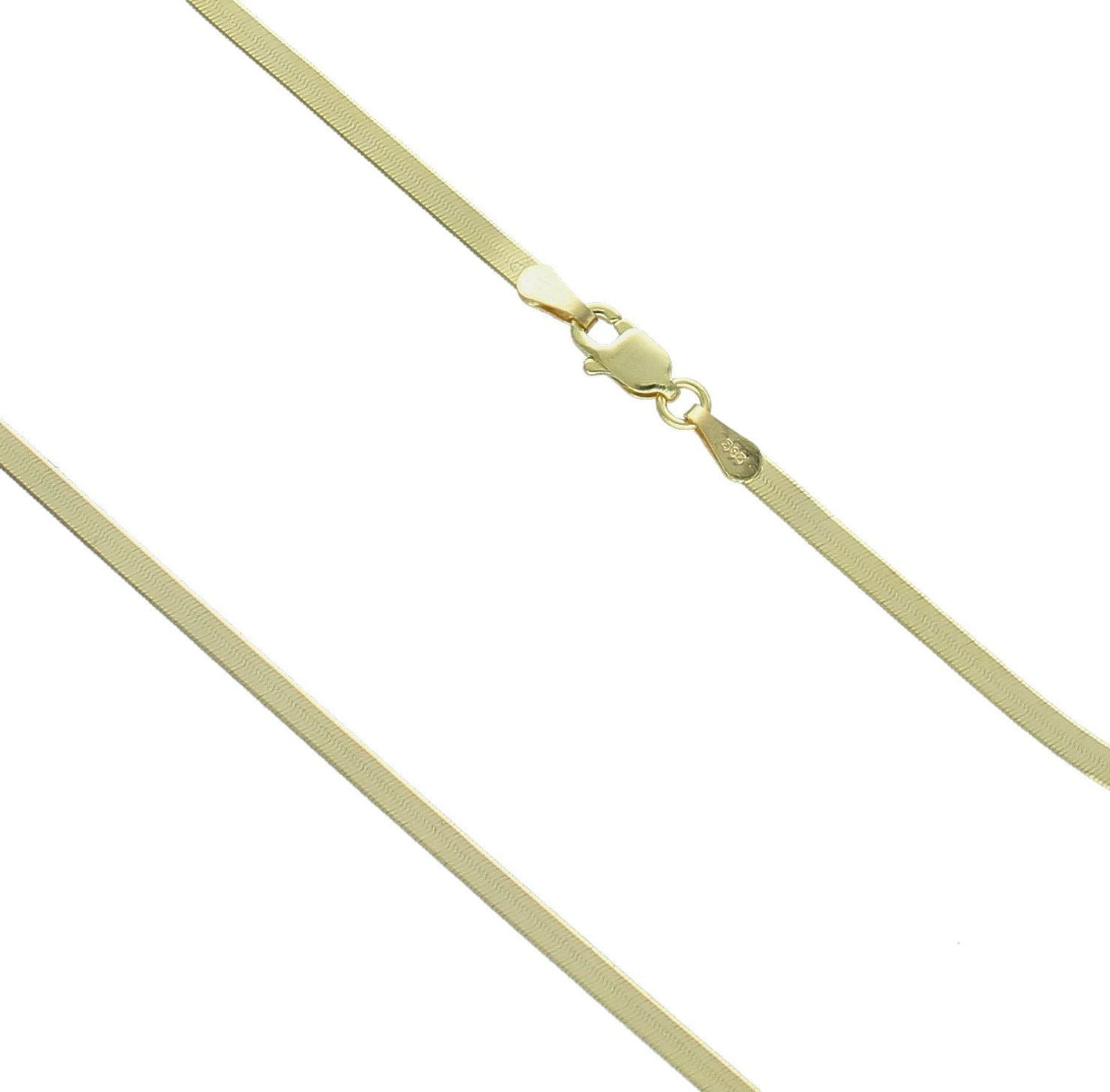 Złoty naszyjnik damski 585 kolia tasiemka LA 738H 585 (3).jpg